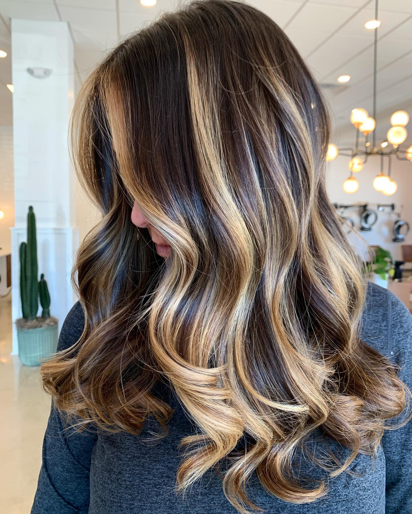 High and Low Lights Half Head-3e
