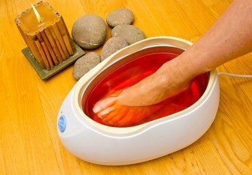 Paraffin Feet With Pedicure-2c