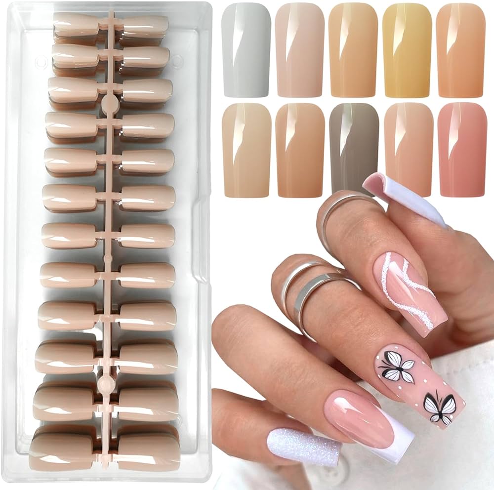 Soft Gel Stick On New Set-4a